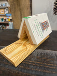 Handmade Wooden Book Tent