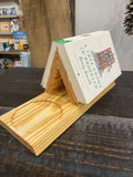Handmade Wooden Book Tent