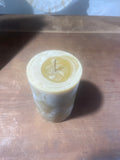 Handmade Beeswax Pillar Candle