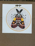 Lymantria Ninayl Moth DIY Embroidery Kit