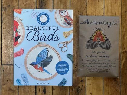 Embroidery Book + Kit Bundle