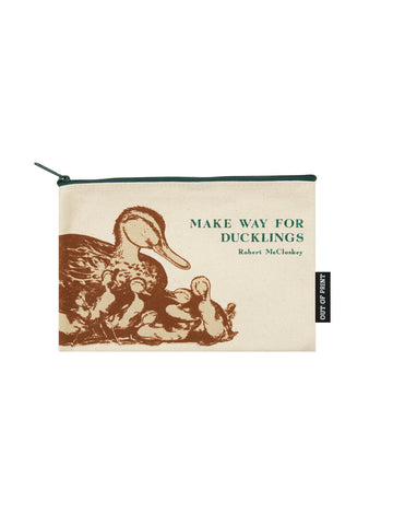 Make Way for Ducklings zipper pouch (Out-of-Print)