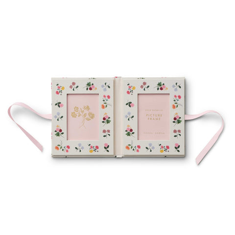 Ditsy Dahlia Folio Paper Wrapped Picture Frame