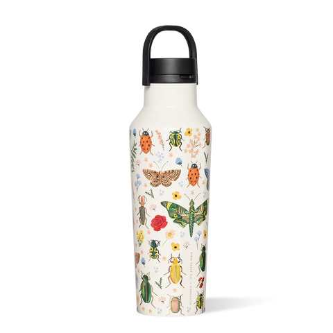 Rifle Paper Co. Curio Cream 20oz Sport Canteen