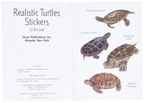 Realistic Turtles Stickers (Dover Little Activity Books: Sea Life)