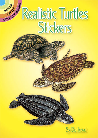 Realistic Turtles Stickers (Dover Little Activity Books: Sea Life)