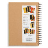 Sketchbook: Kraft Spiral Hardcover Mixed Media Journal for Drawing: Acid-Free Quality Paper (3 Sizes)