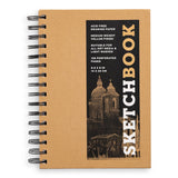 Sketchbook: Kraft Spiral Hardcover Mixed Media Journal for Drawing: Acid-Free Quality Paper (3 Sizes)