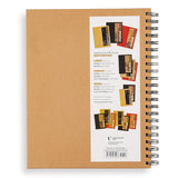 Sketchbook: Kraft Spiral Hardcover Mixed Media Journal for Drawing: Acid-Free Quality Paper (3 Sizes)