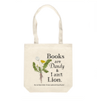 Books are Dandy n+n Canvas Tote Bag by Twig & Moth