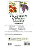 The Language of Flowers Dover Coloring Book