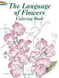 The Language of Flowers Dover Coloring Book