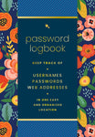 Password Logbook (Floral)
