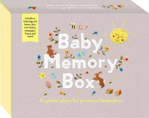 Baby Memory Box: A Special Place for Precious Keepsakes. Includes a Little Bag and Boxes, Plus Mini Books, Notepaper, Frame and More