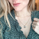 Twilight Veil Moth Necklace