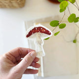 Red Mushroom Sticker by Emily Lex