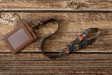 Forest Foliage Mushroom Neck Lanyard