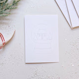 Christmas Cheer Paintable Notecard