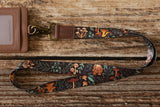 Forest Foliage Mushroom Neck Lanyard