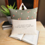Something Magical, Reading Pillow, Tiny Mushroom
