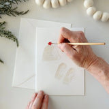 Warm + Cozy Paintable Notecard by Emily Lex