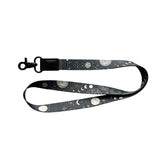 Sun and Moon Neck Lanyard - Space Printed Design