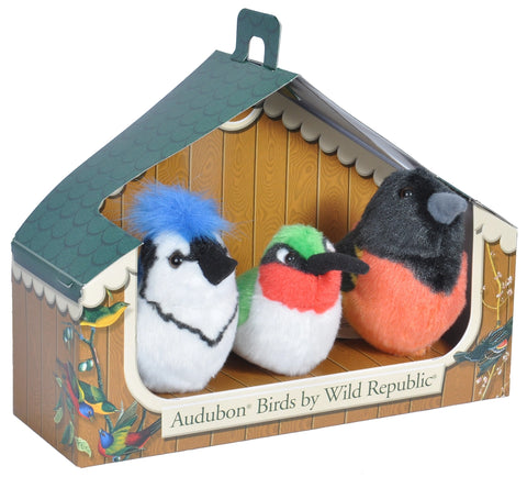 Audubon II 3Pk Bundle Series 2 Stuffed Animal W Sound