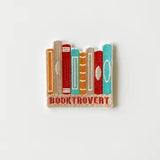 Booktrovert Embroidered Iron-On Patch Book Lover