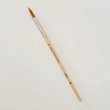 Watercolor Paintbrush Set of Five Wood Brushes