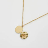 Fox & Acorn Oval Chain Locket Necklace
