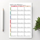 Weekly Self-Care Planner: 50 Page Tear-Off Notepad