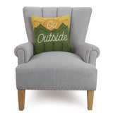 Go Outside Hook Pillow by Peking Handicraft