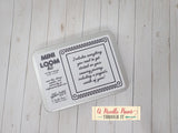 Mini Square Loom Kit, Craft Kit Weaving