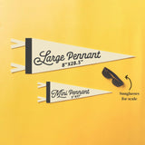 Live the Wild Life Felt Pennant