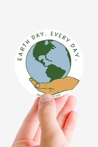 Earth Day Every Day Sticker