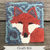 Rug Hooking Kit - DIY Fiber Art Kit - The Fox
