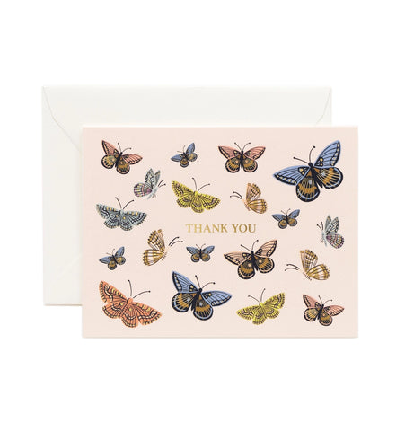 Butterflies Thank You Card