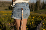 Sunset Floral Neck Lanyard - Floral Printed Design
