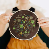 Algae Embroidery - Kit with Video Lesson