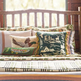 Camp Wandawega Mallard Hook Accent Pillow - Rustic Lake & Lodge Decor