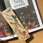 Wooden Bookmark- Bugs