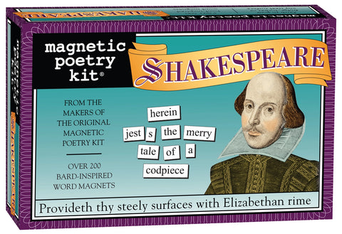 Shakespeare Magnetic Poetry Kit