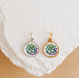 Succulent Pendant Necklace Charm
