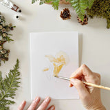 Mushrooms Paintable Watercolor Notecard Set by Emily Lex