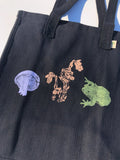 Tree Frog Hemp Tote Bag