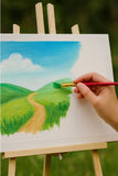 Desktop Canvas & Easel Set– Complete Artist Display Kit