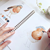 Birds Watercolor Workbook by Emily Lex