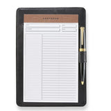 Leather Freeleaf Pad Backer (Levenger)