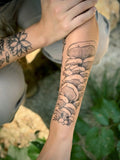 Oyster Mushroom Temporary Tattoo