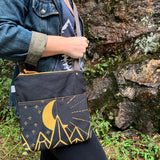Weekdayer - Roan // Mountain Print Crossbody Bag (Color Options))
